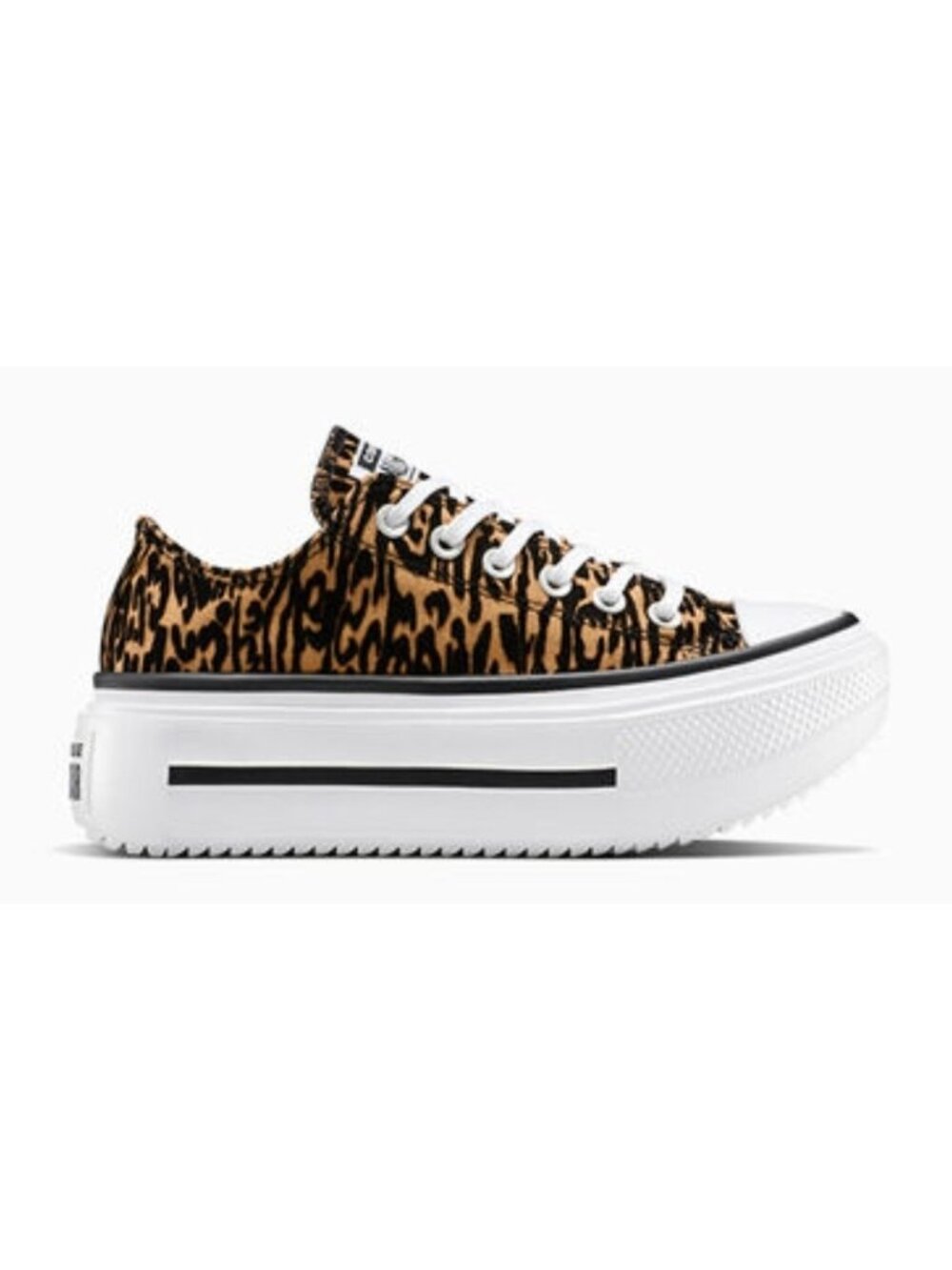 Chuck Taylor All Star Lift Double Stack Platform Leopard Sneakers
